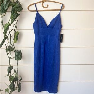 Lulus blue dress Sz Small NWT